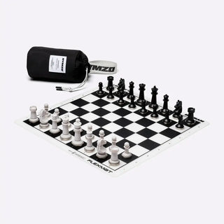 Stanton Series 01 Chess Set Off-White / Black / White / Black